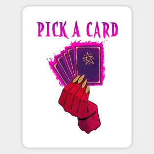 Pick a card Magnet